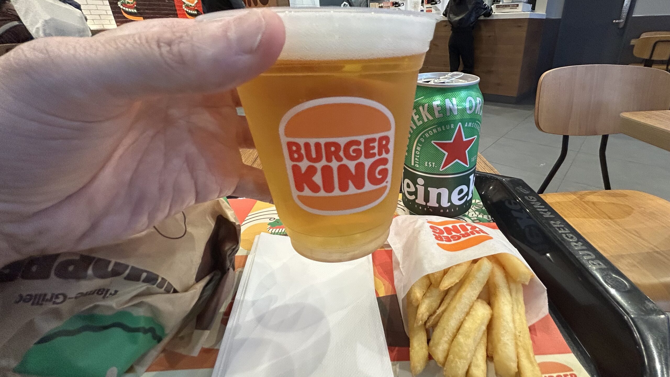 バーガーキングのビールはなくなった?:現地調査でわかった意外な真実