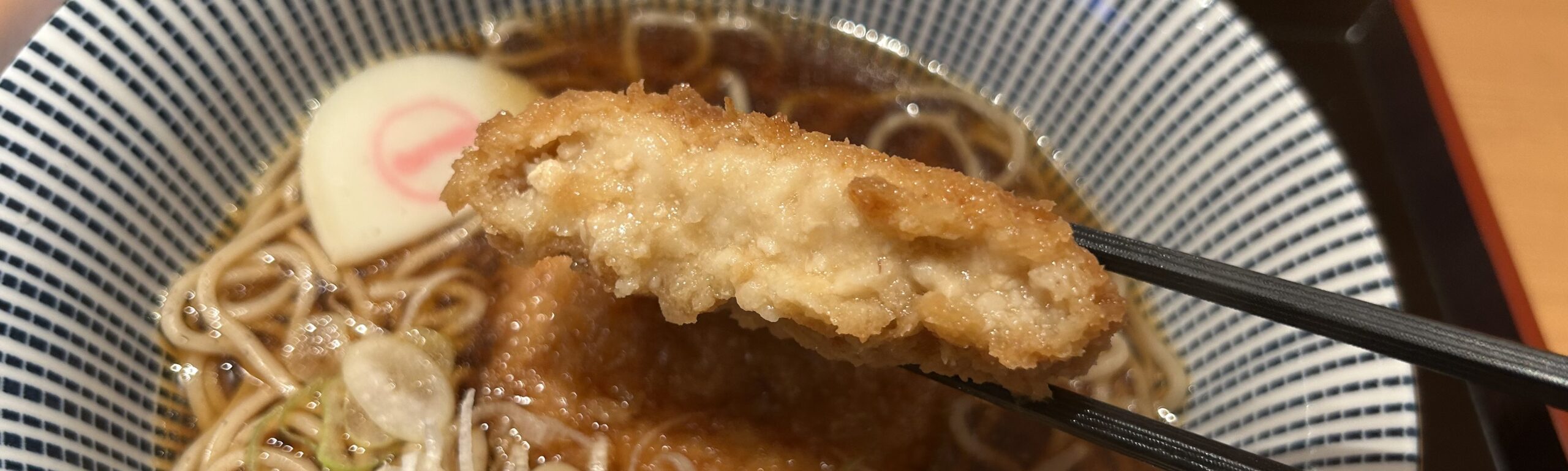 そばとコロッケの意外な相性