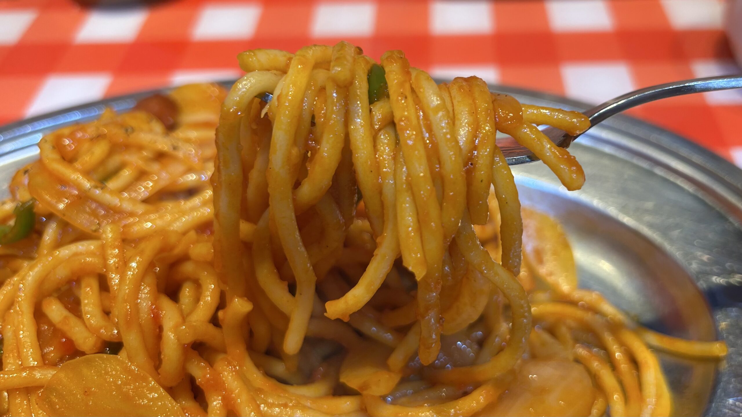 ナポリタンの味はどう?