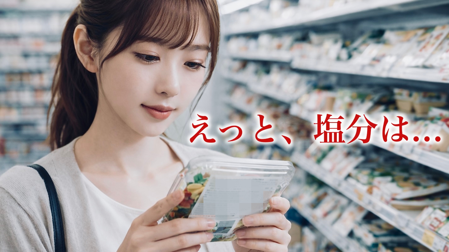 塩抜きダイエット中に食べていいものは？：塩分控えめコンビニ食品(セブンなど)