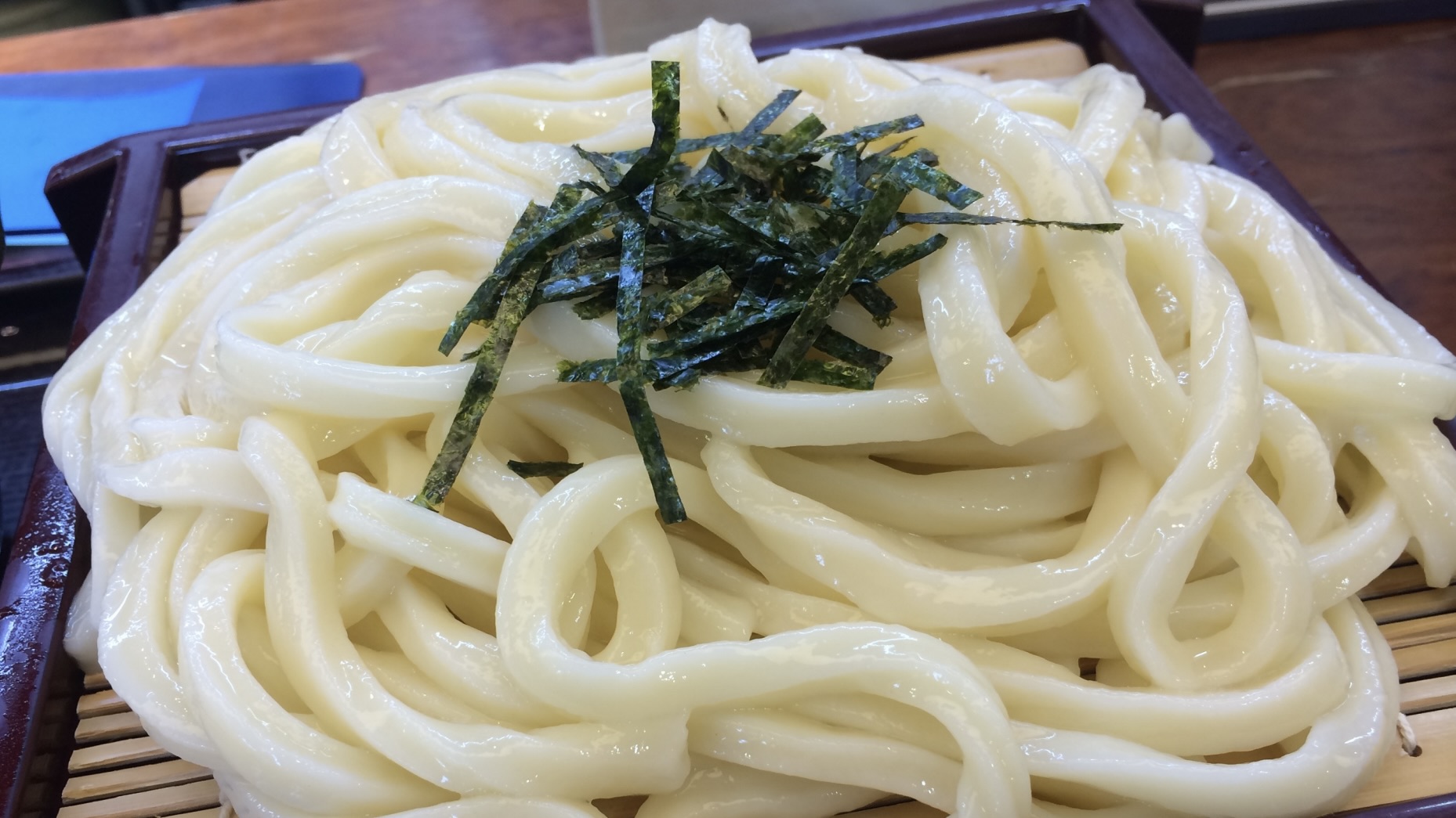 ざるそばうどん(つゆレス咀嚼修行)