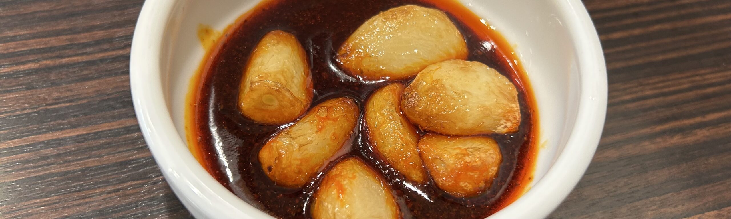 にんにくは甘くて美味しい。でも存在感が強すぎる