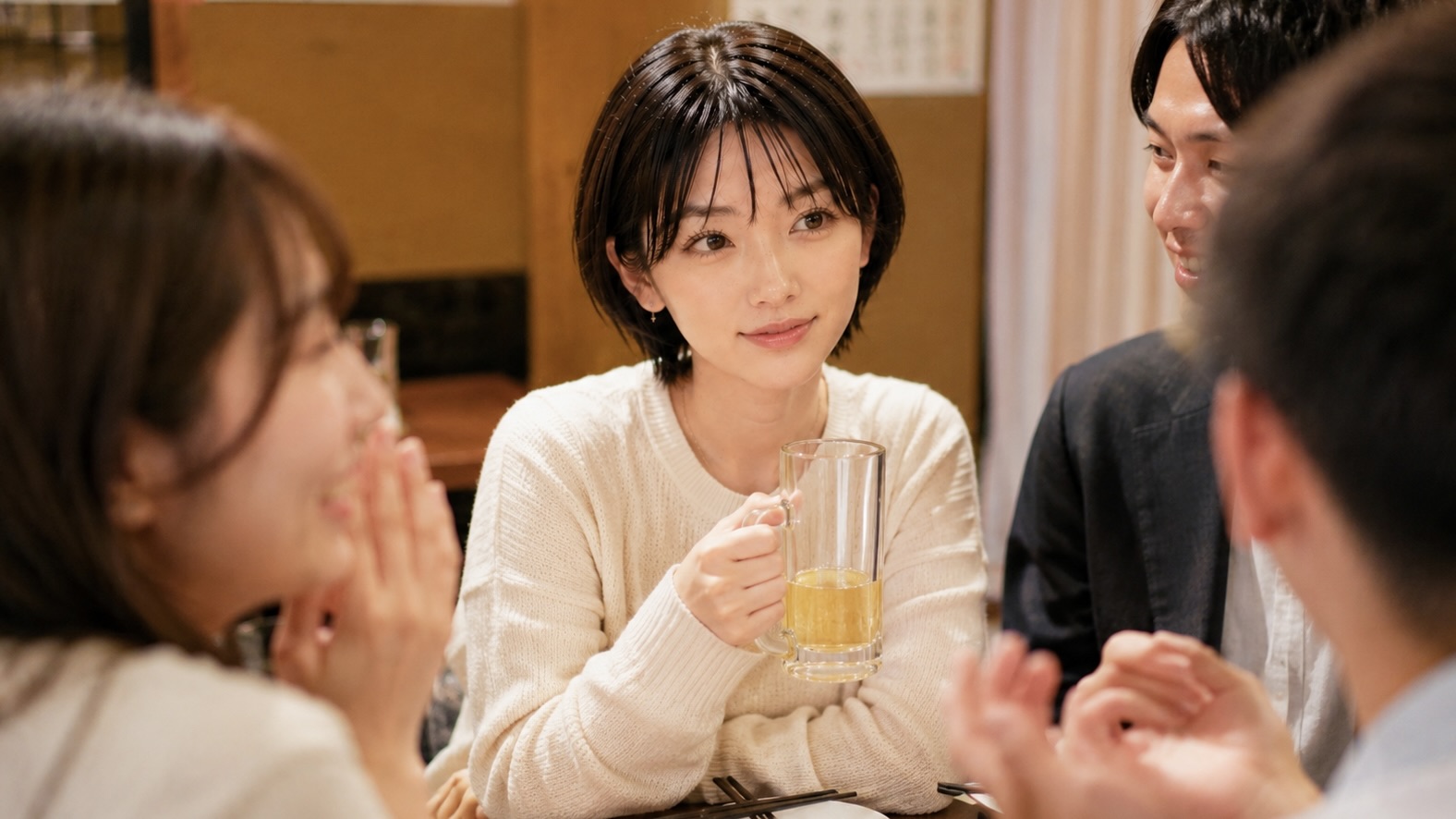 飲み会大好きオーラを出している女性は強い