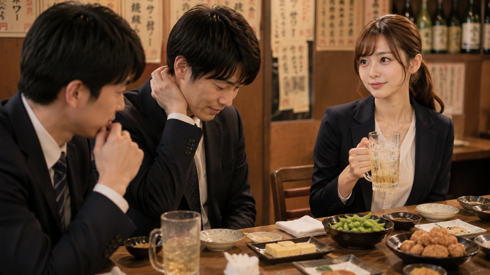 飲み会に来てほしい女性は美人とは限らない