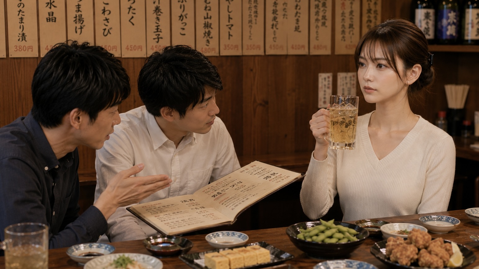 来てほしいのは普段から話せる女性だった
