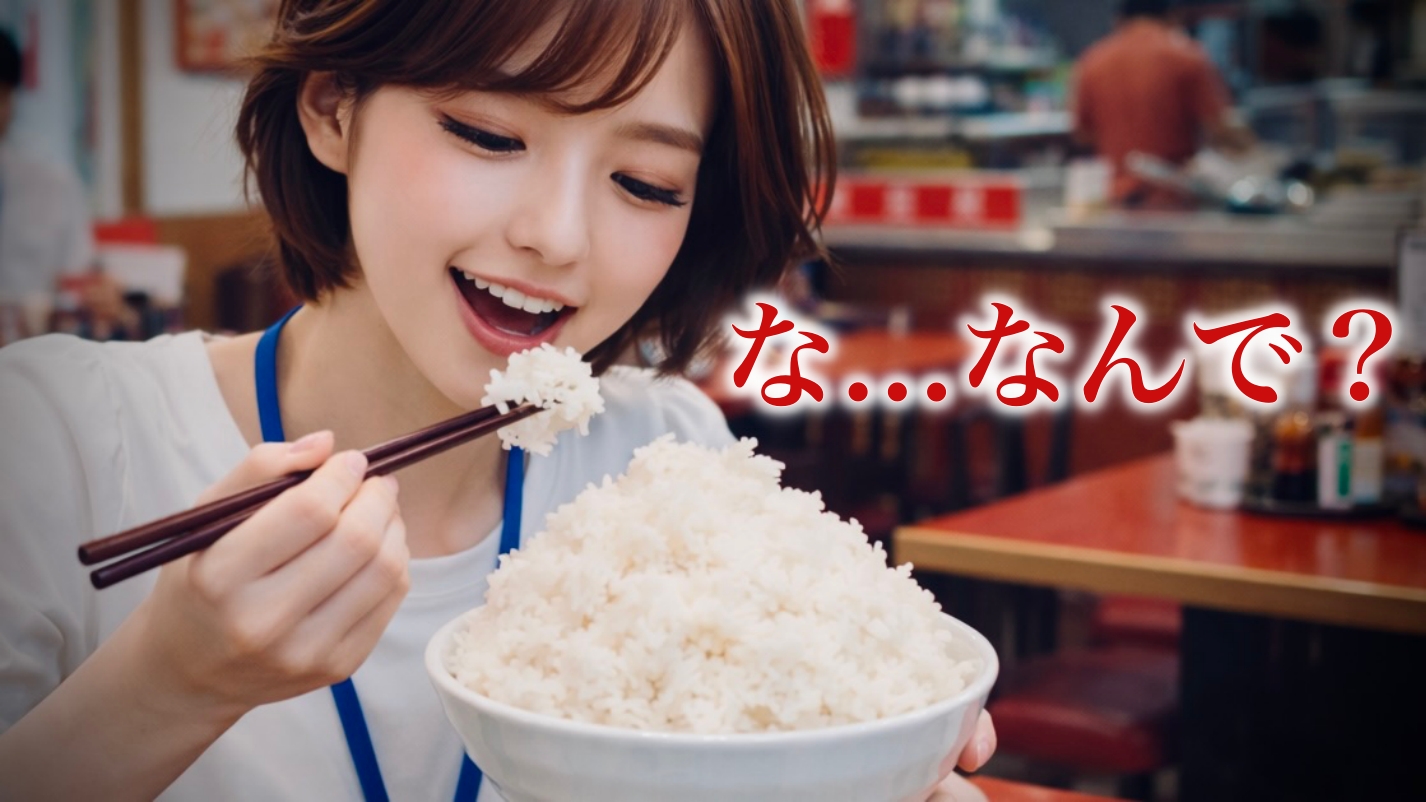 お米をたくさん食べる人が痩せてるのはなぜ？：理由が気になりすぎる件