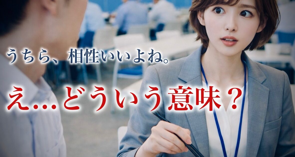 男性に「相性いいよね」と言われたら？：彼の本心とその裏に潜む思わぬ落とし穴