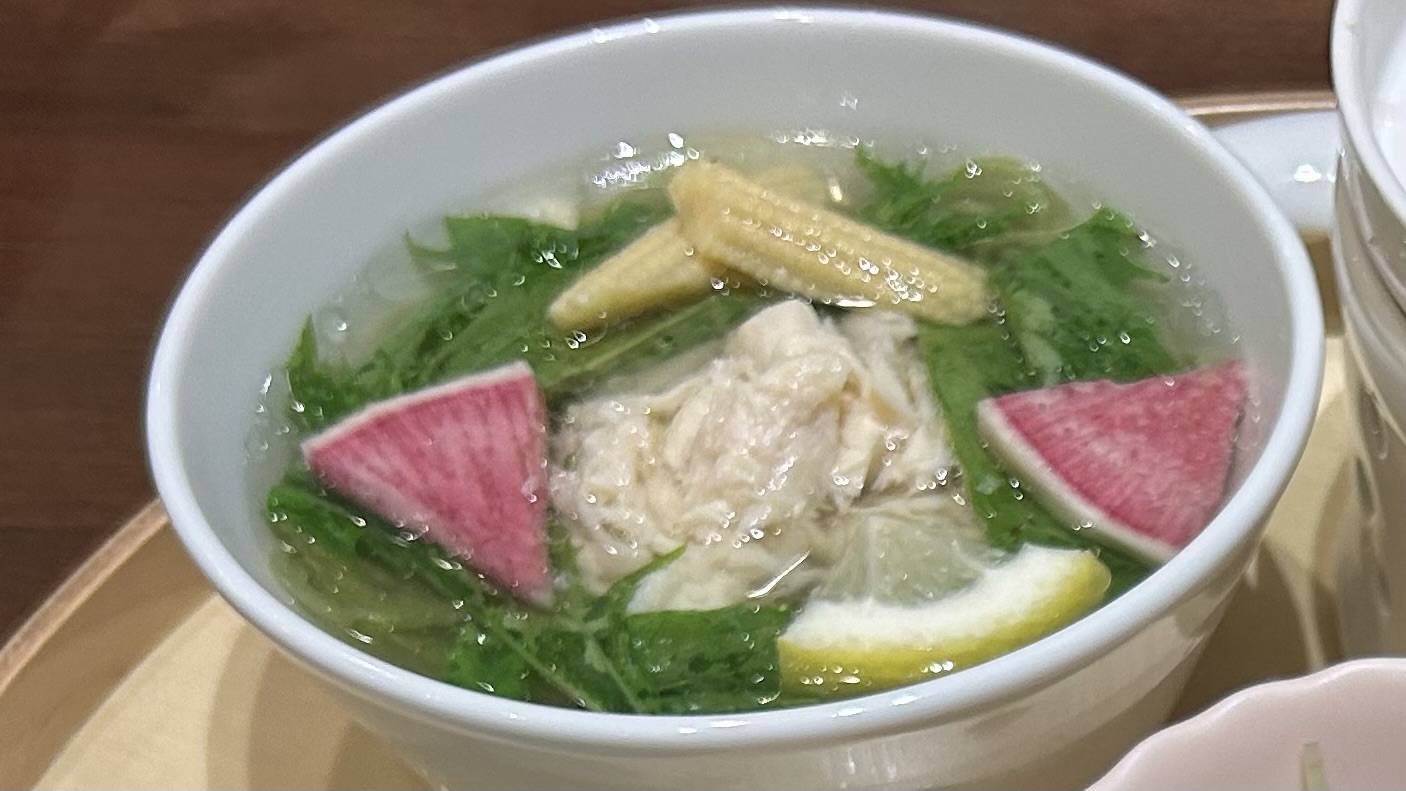 花粥セットは実は高カロリーな一面も