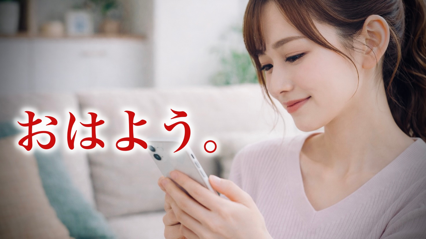 女性が朝にもらって嬉しいLINEとは：たった一言で心を動かす言葉の正解