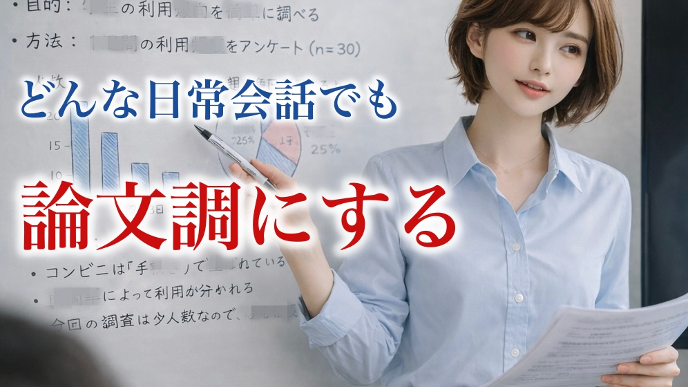 論文の言い回し一覧と神構成テンプレ集：誰でも書ける「それっぽい論文」の作り方