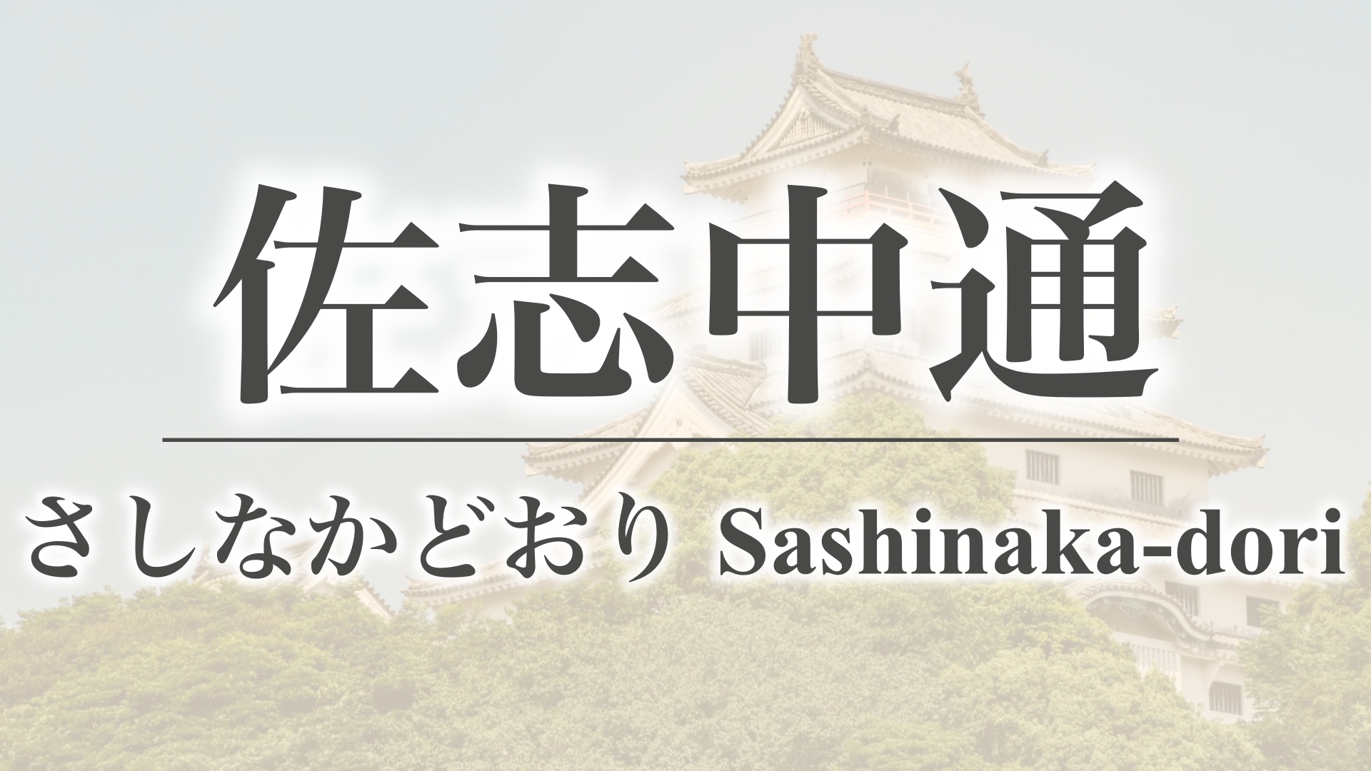 佐志中通（佐賀県唐津市）