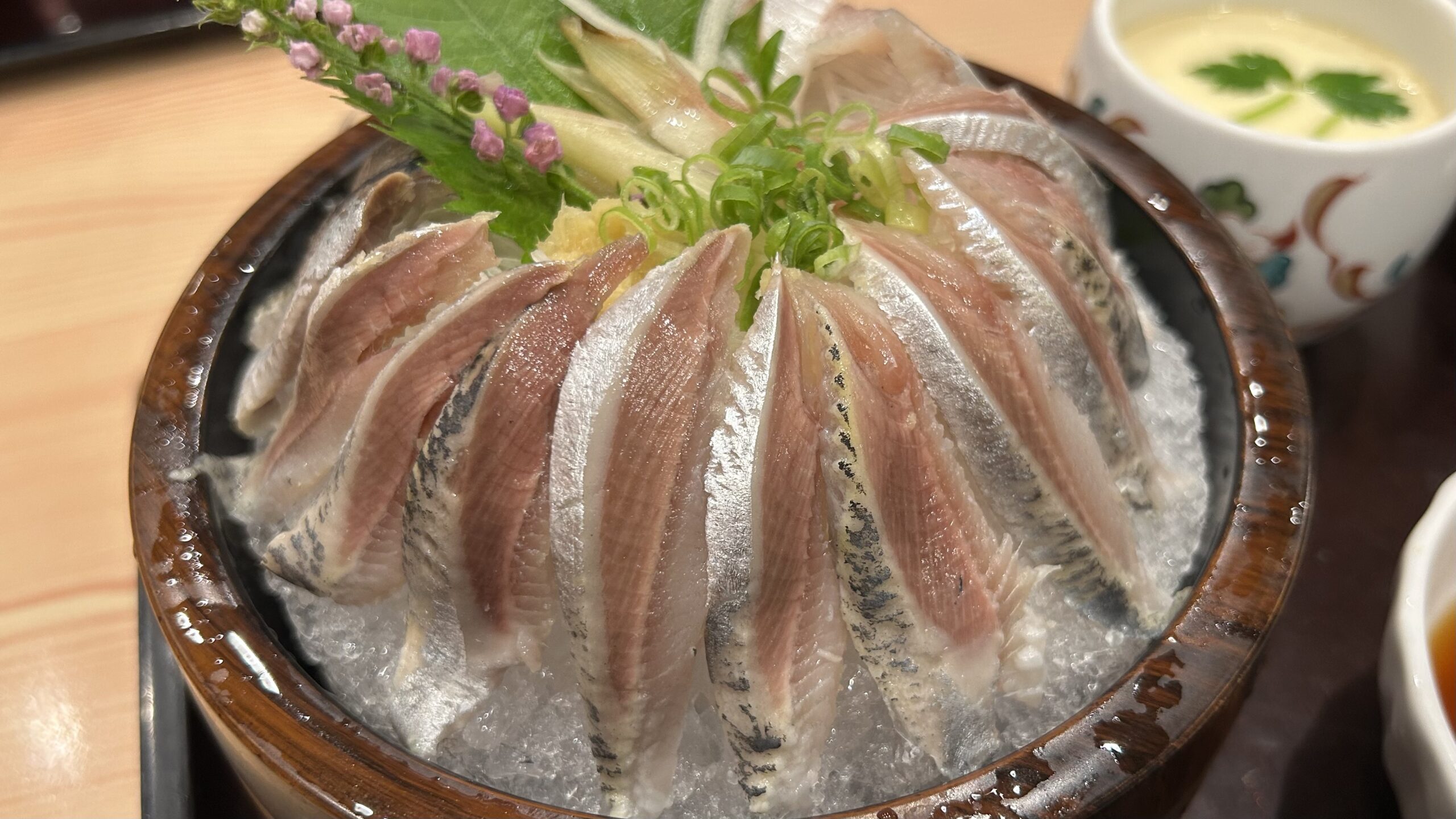 いわしの味はしっかり美味しくて満足