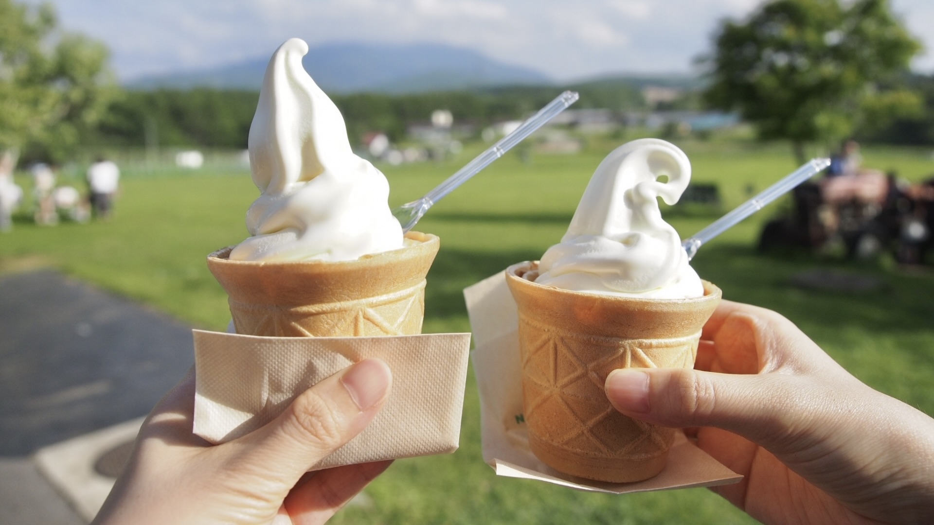 旅先でアイスが食べたくなるとき