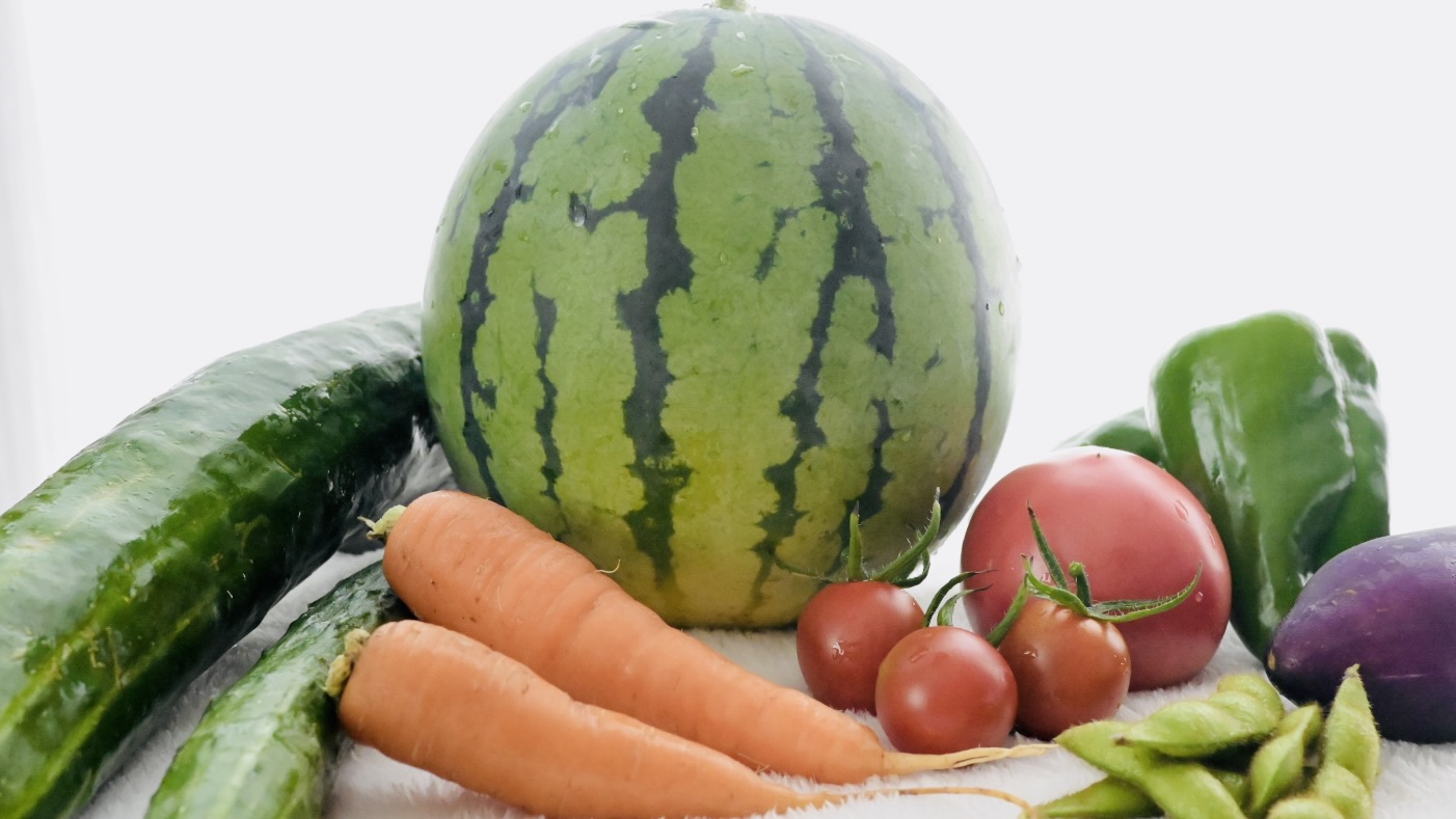 スイカや人参が気になってしまう