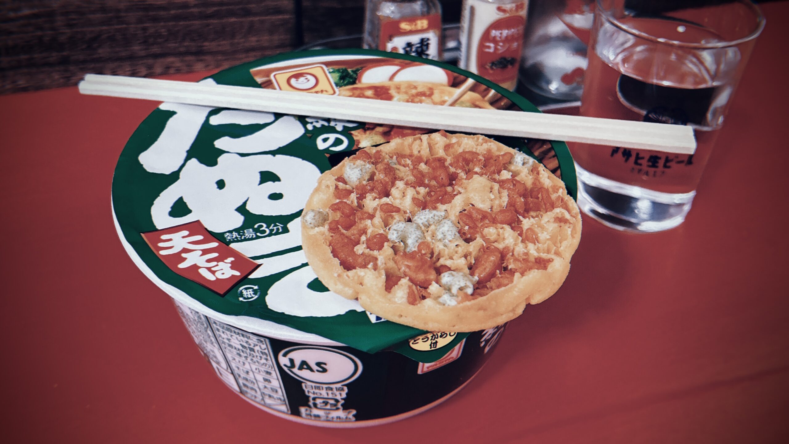 緑のたぬき：あとのせは見た目も味も整えやすい