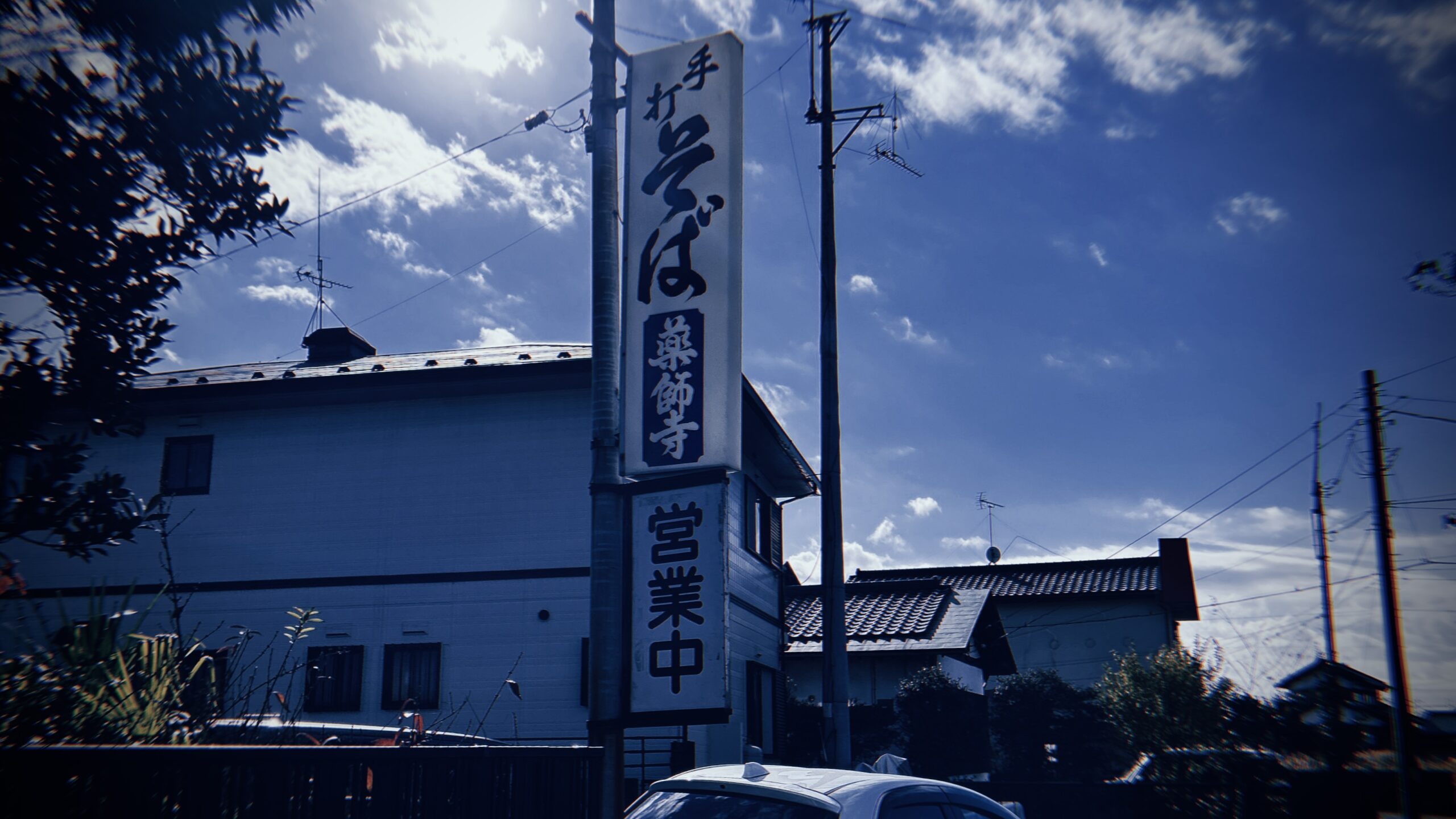 「龍ヶ崎カレーうどん」はこの店!:手打そば薬師寺