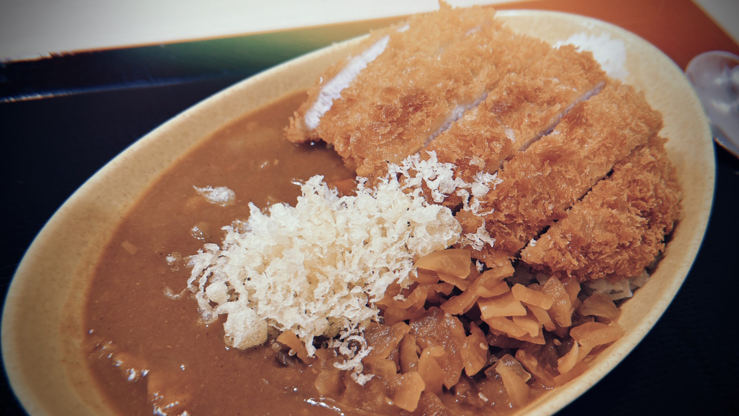 フルサイズのカツカレーを試してみた