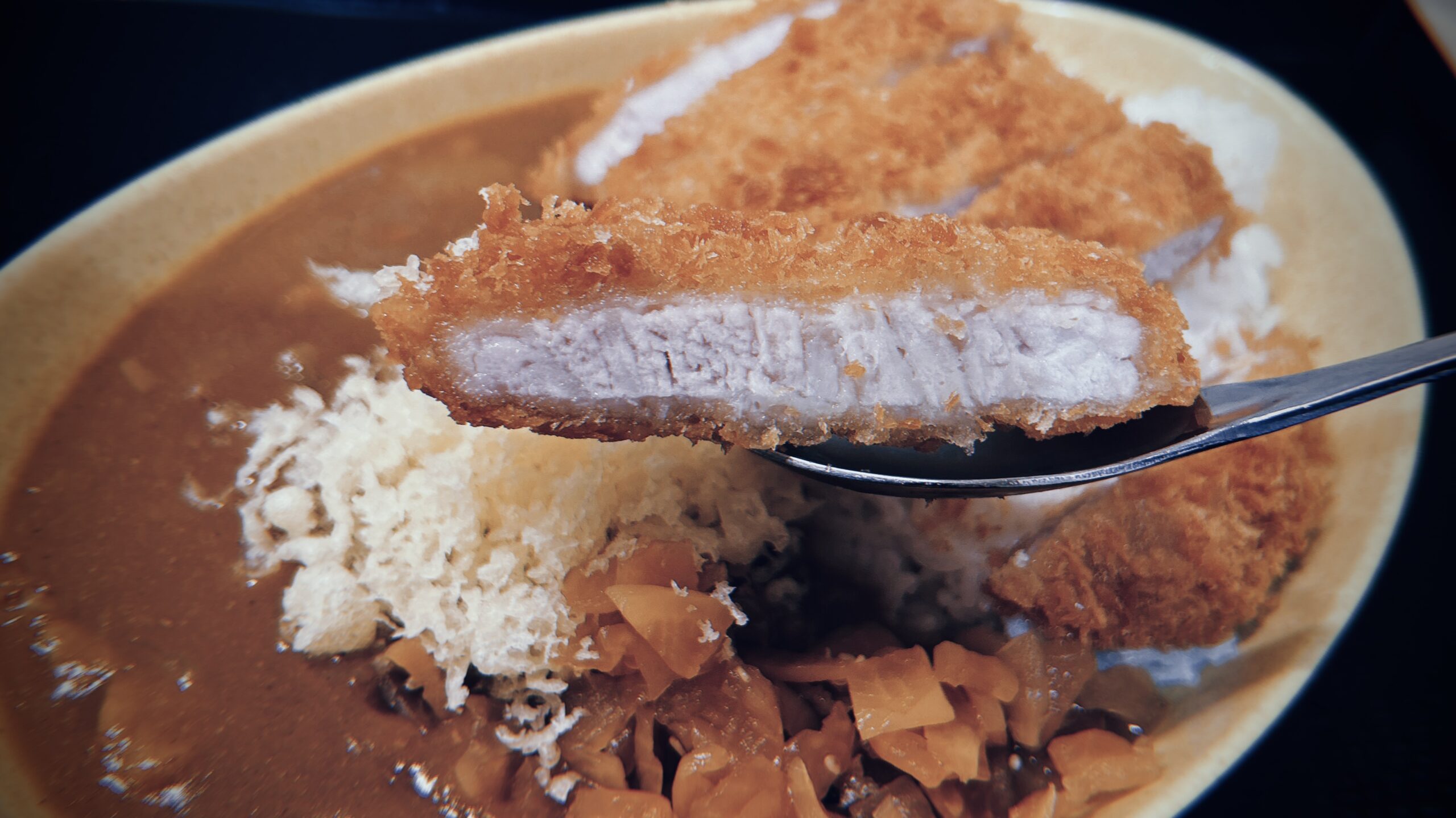 フルサイズのカツカレーを試してみた