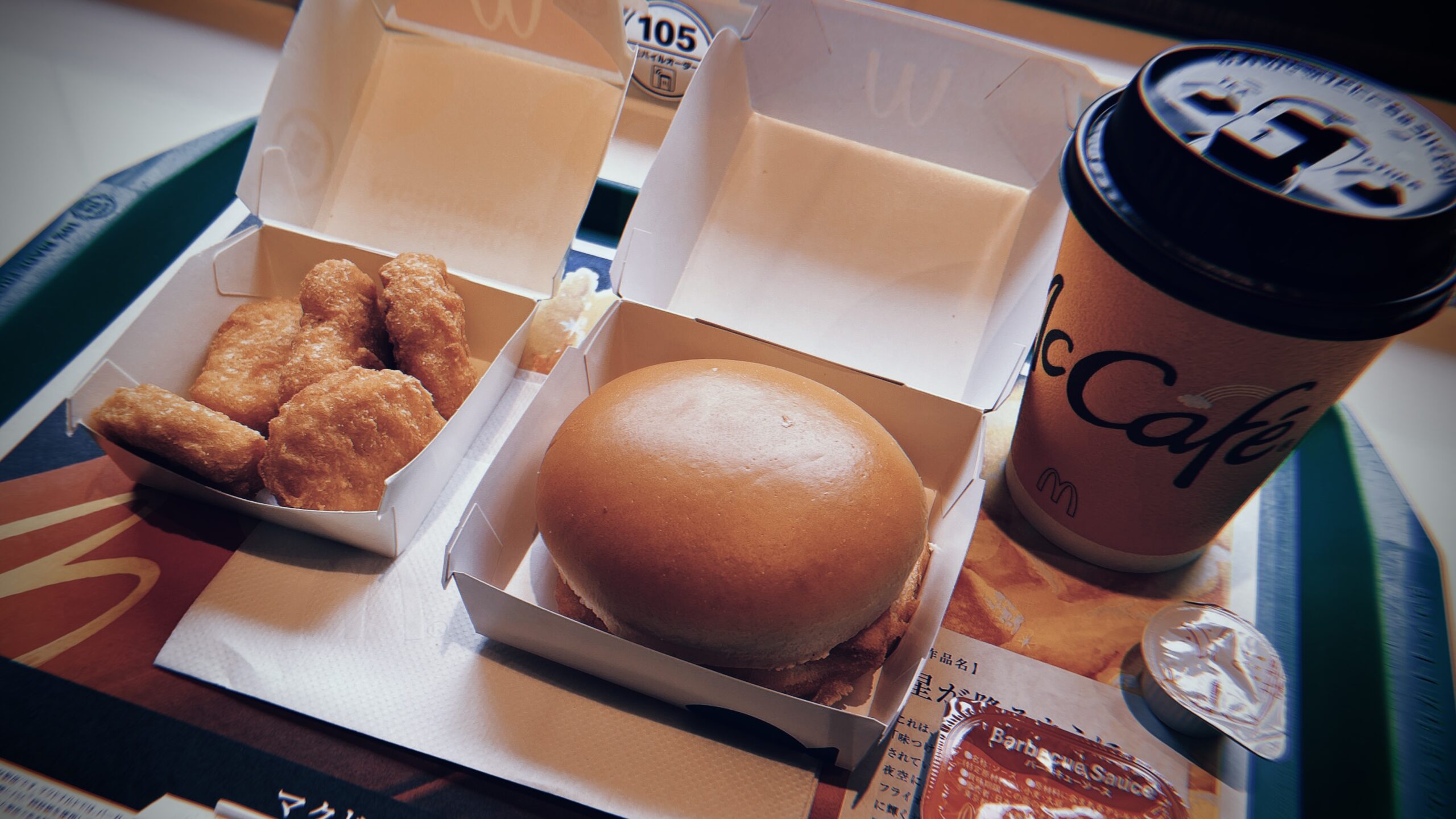 空ではNGな「Both, please」を地上でやる