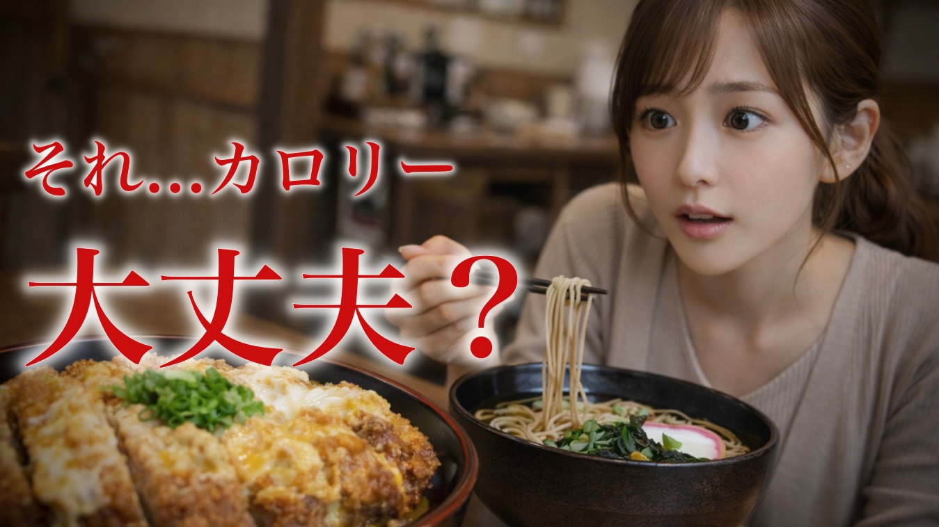 カツ丼のカロリーはやばいのか：そば屋の「ガッツリ」で腹が出てしまう理由とは
