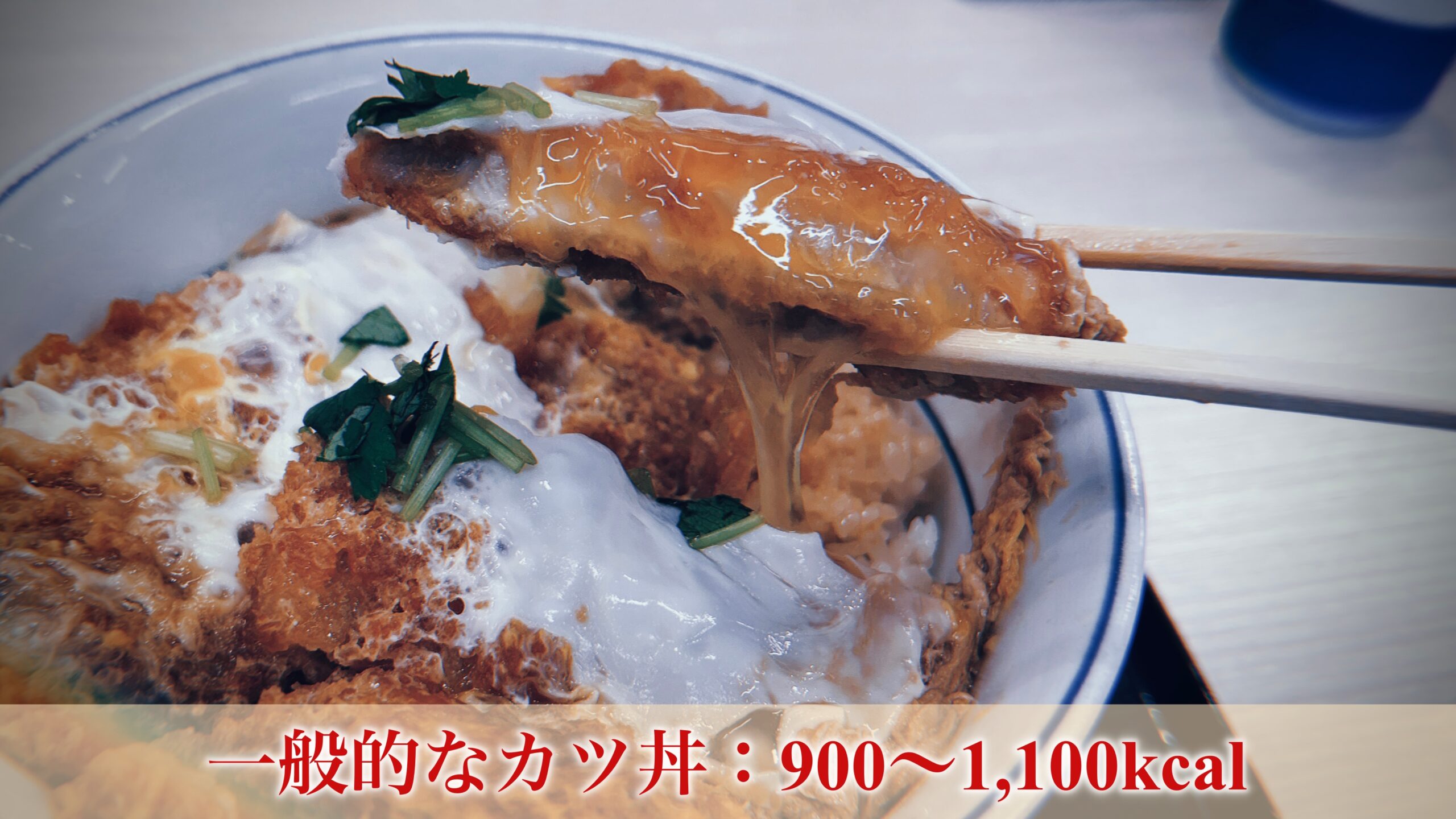 カツ丼のカロリーは本当にやばいのか