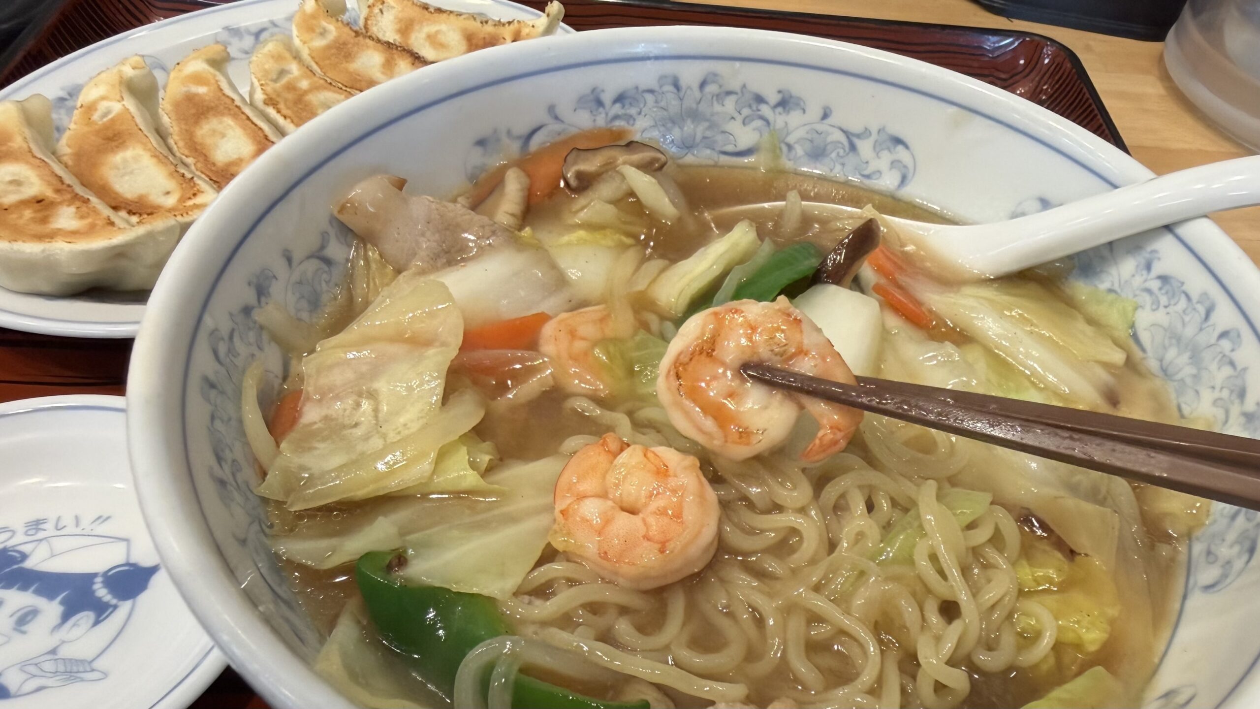 餃子の満州の「うまにラーメン」はどうだったか