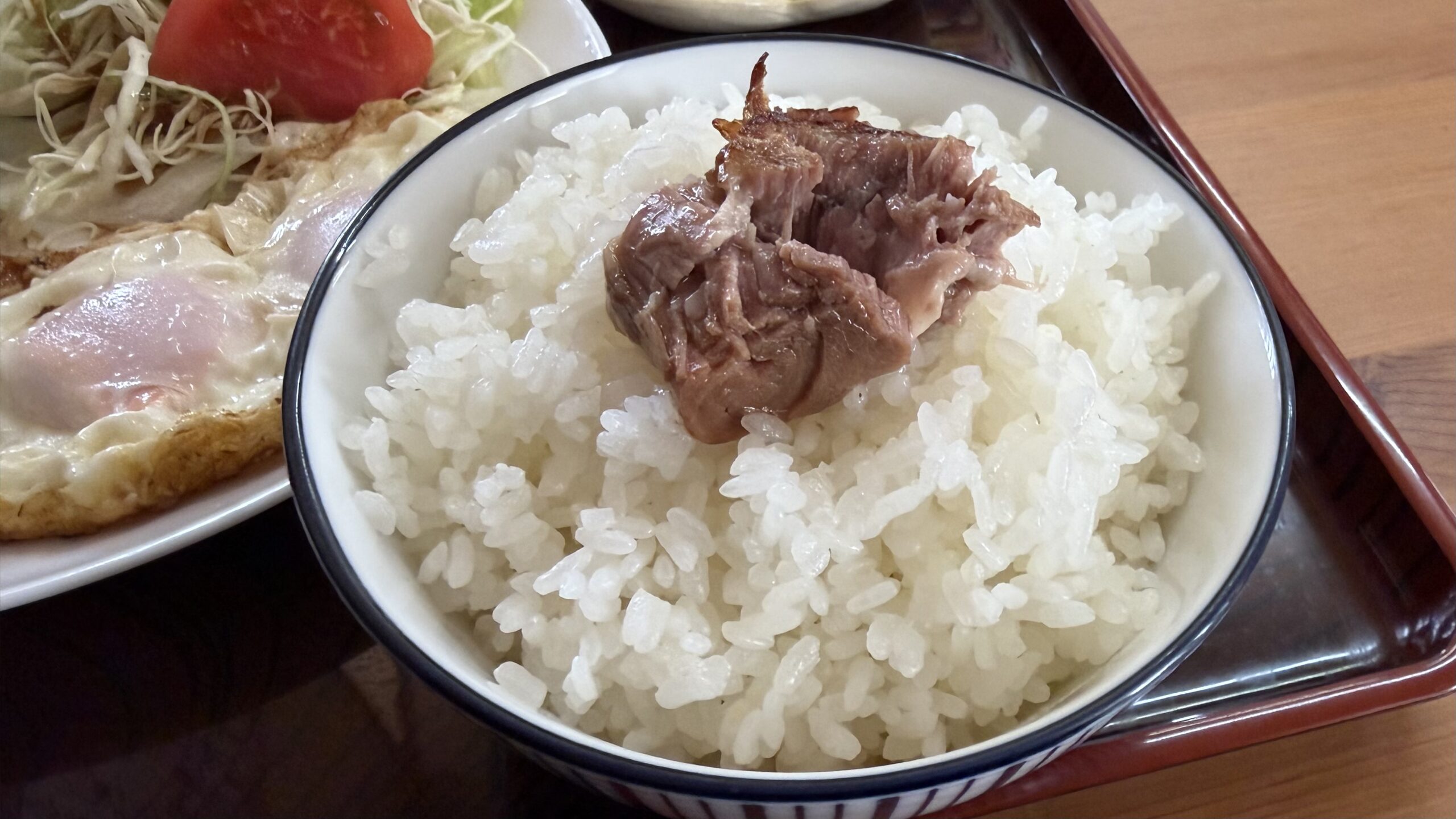 姫宮の肉塊：チャーシューエッグ定食の実態