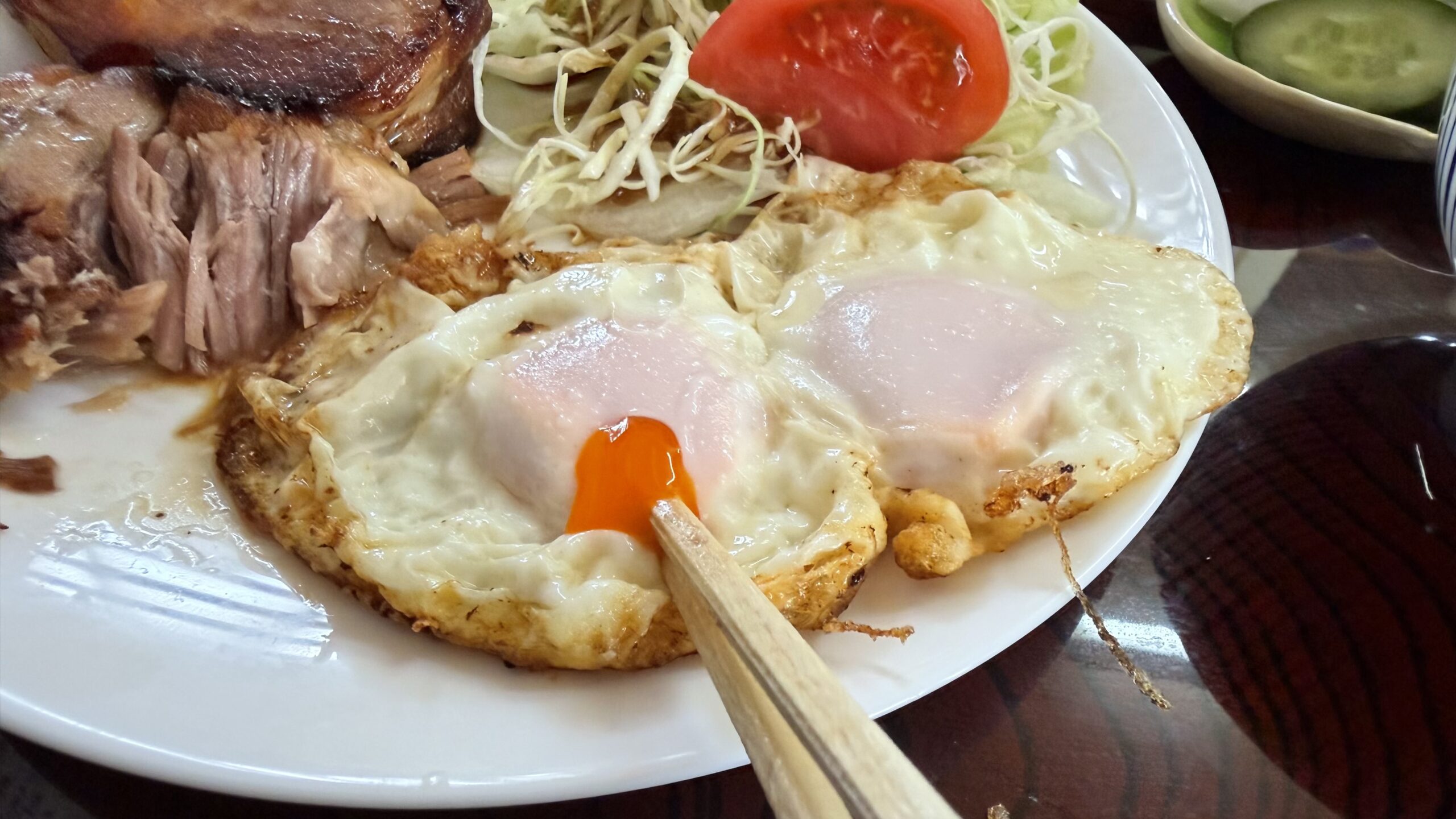 姫宮の肉塊：チャーシューエッグ定食の実態