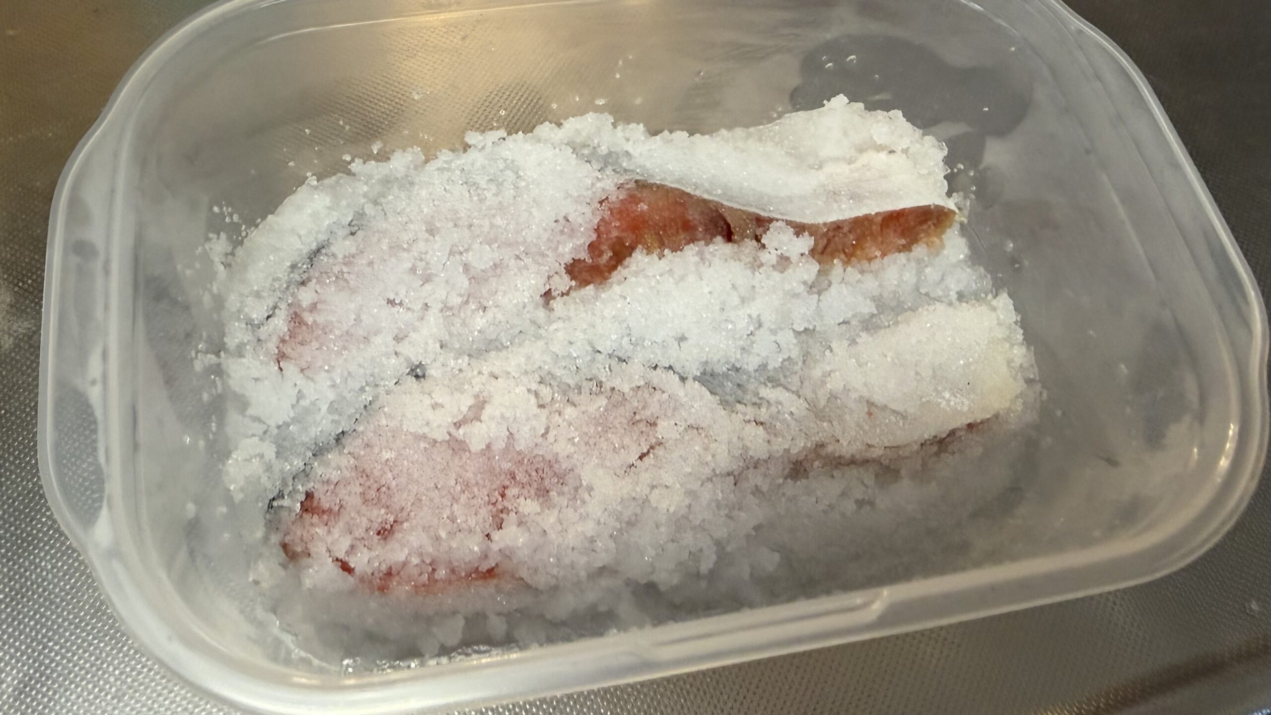 自家製ぼたっこで白メシはガツガツいけるのか