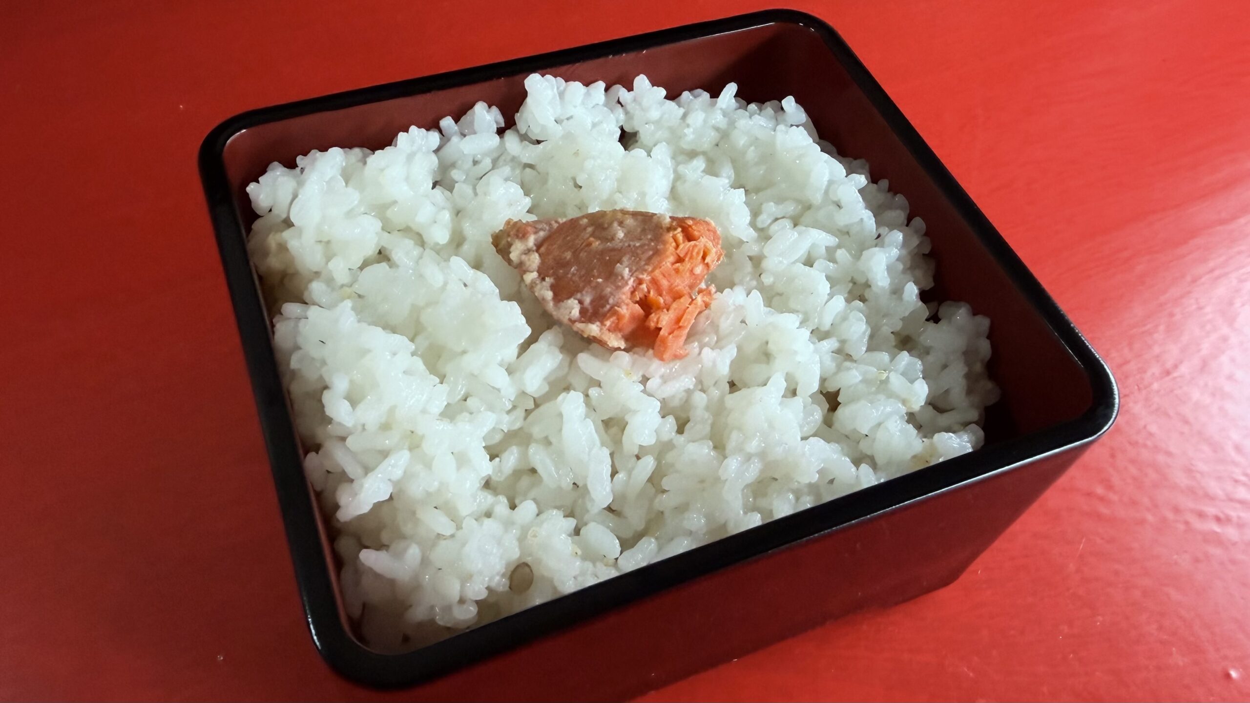 自家製ぼたっこで白メシはガツガツいけるのか
