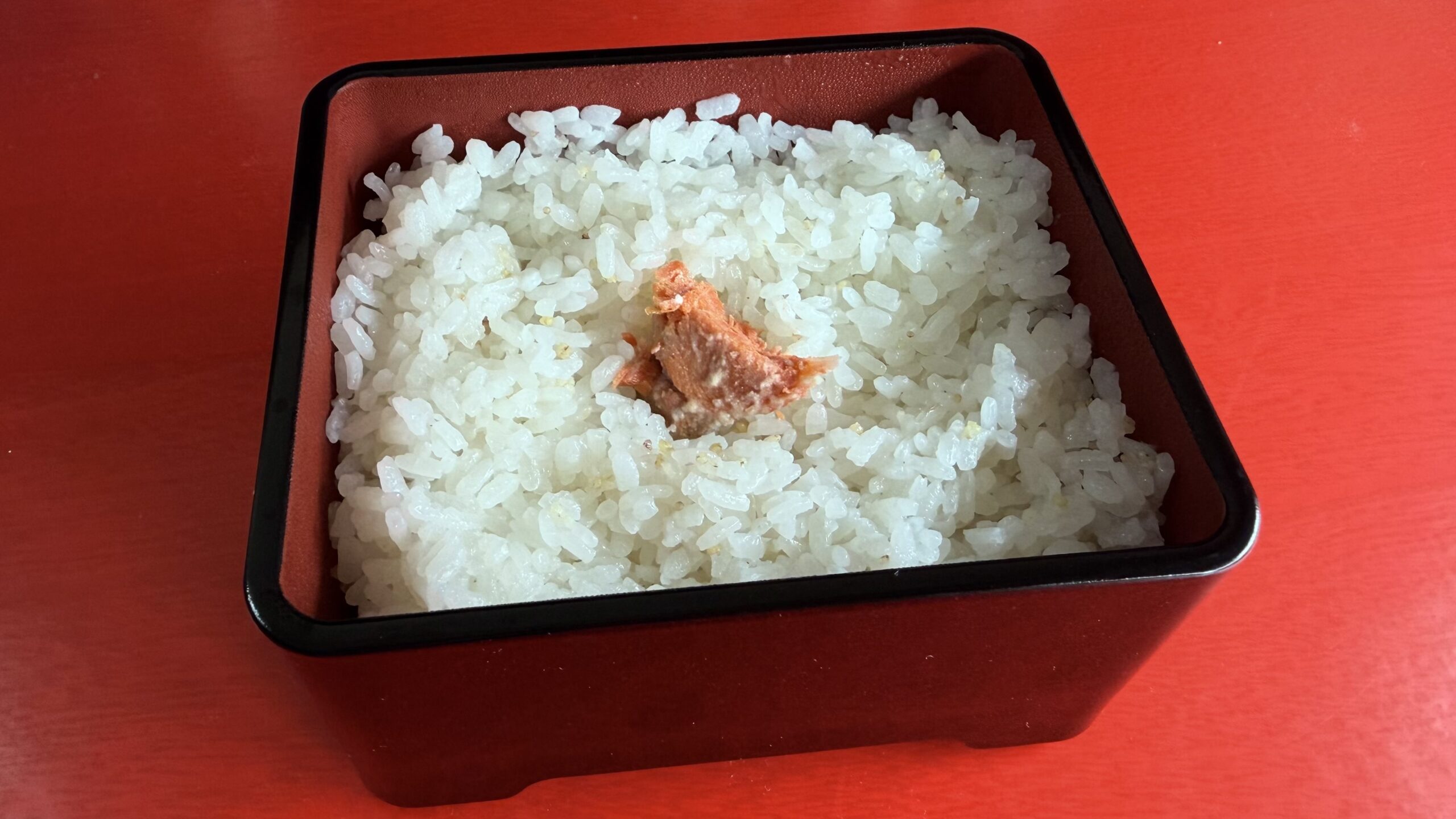 自家製ぼたっこで白メシはガツガツいけるのか
