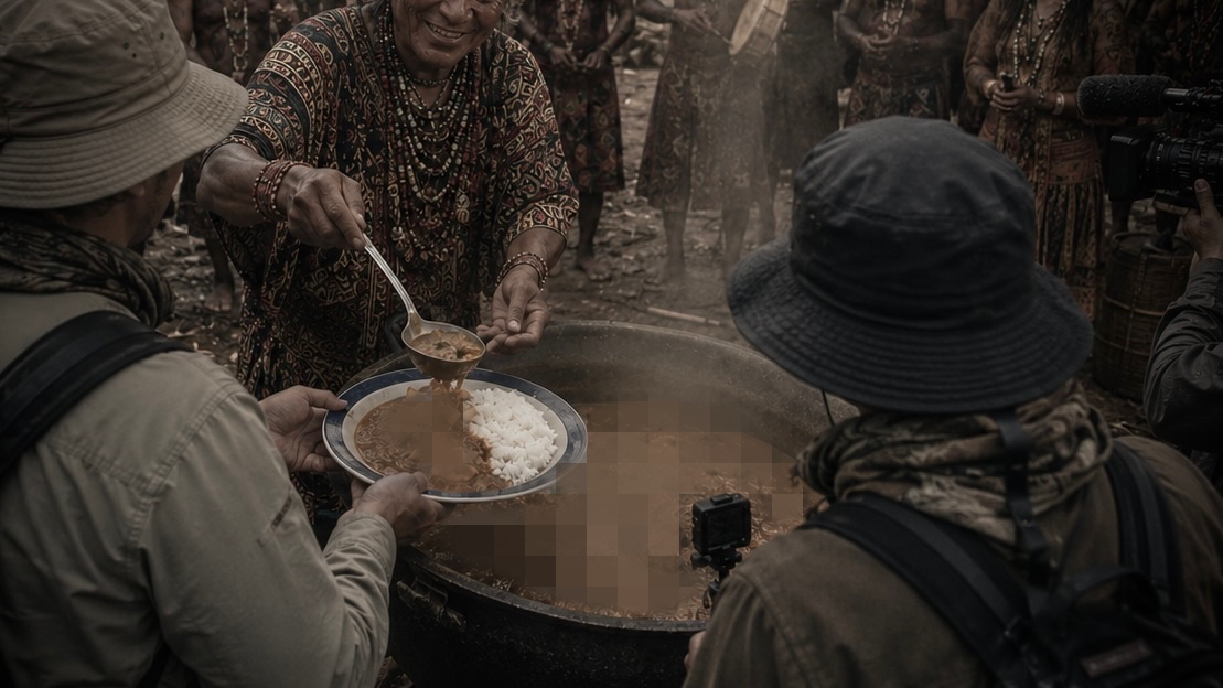 食べてたらなぜか「アマゾン川」が見えてきた