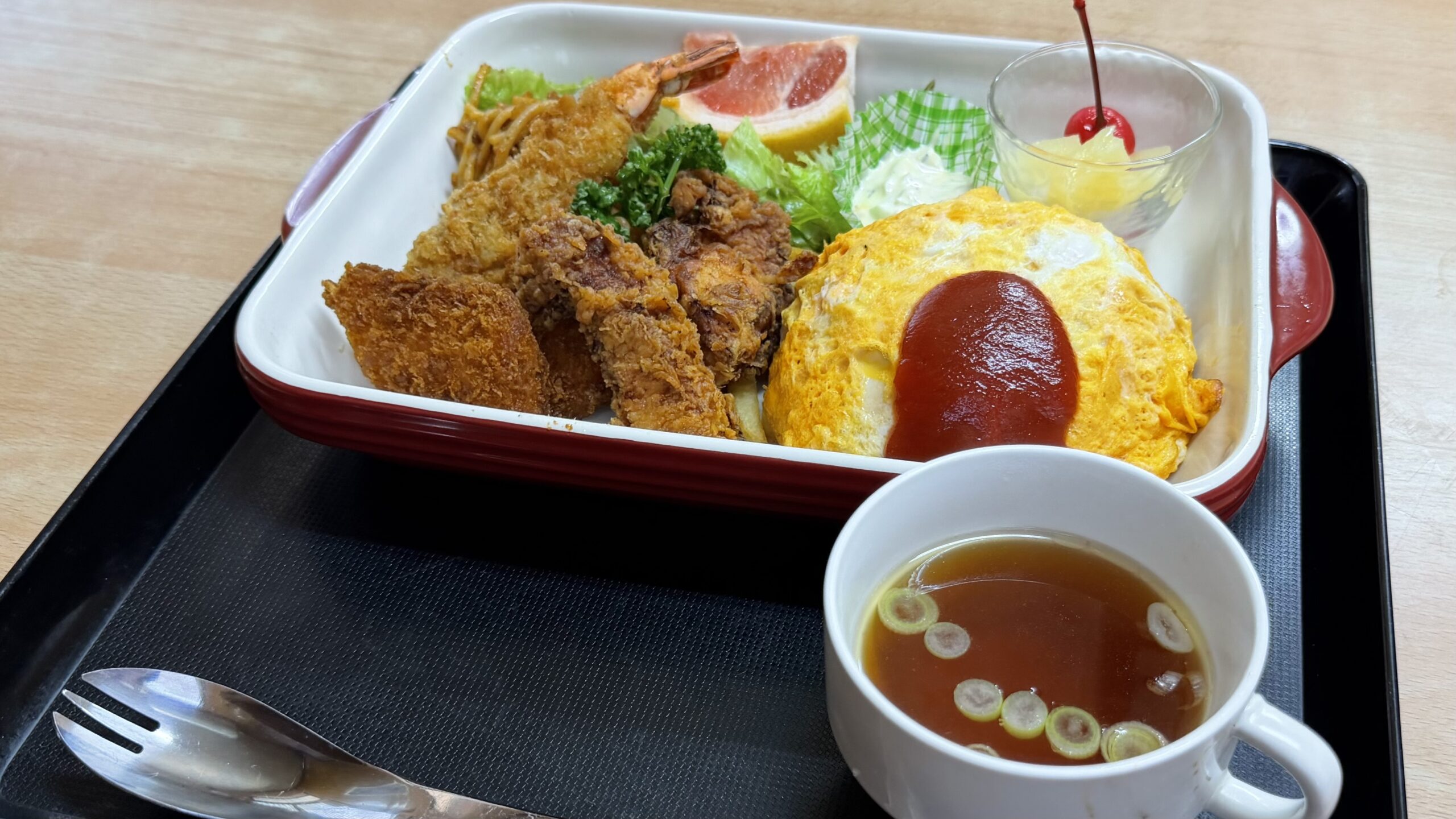限定7食のステーションランチを食べてみた