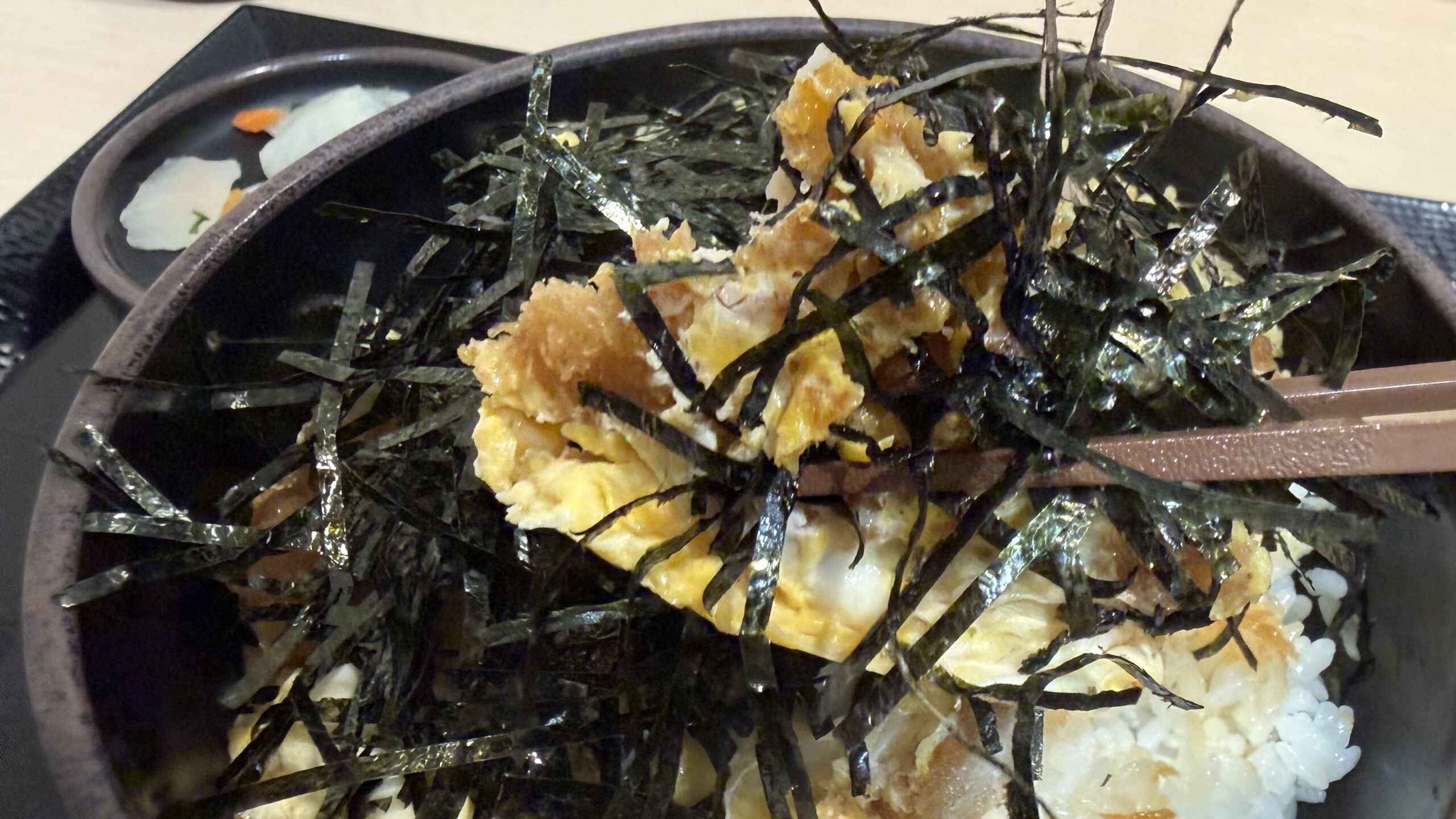 さらに海苔マシしてウニ化したら失敗した