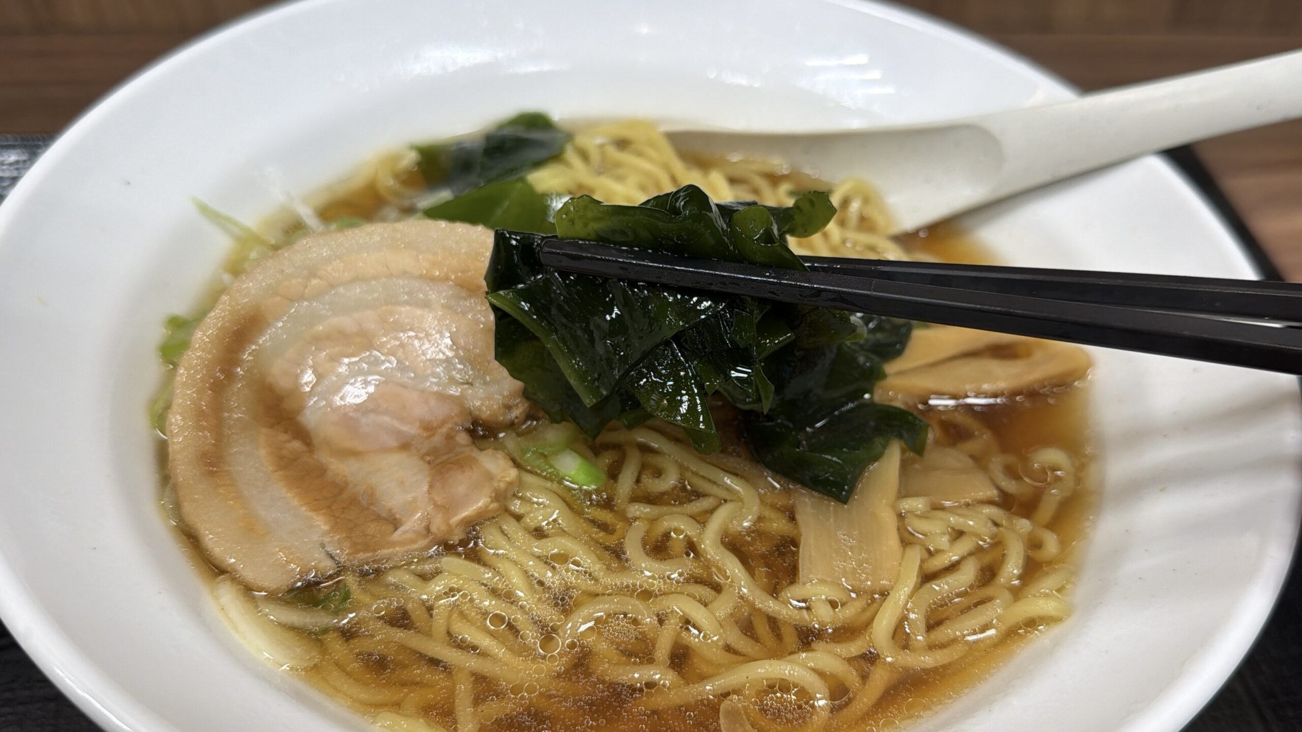 濱そばの中華そばを食べてみた