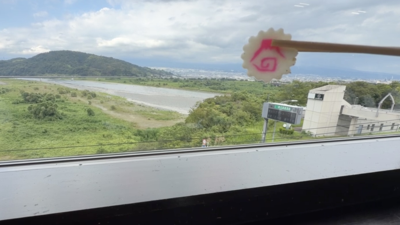 見られなかった富士山を唐揚げ丼で回収する