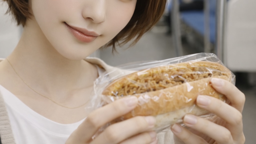 「焼きそばパン女」と「ポニテ女」とは